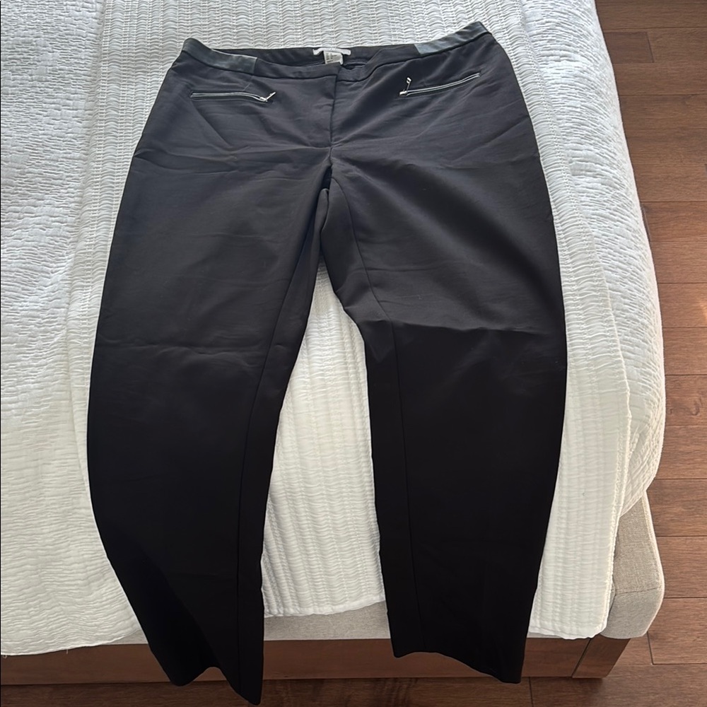 H&M Elegant Black Trousers